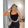cropped modal corselete