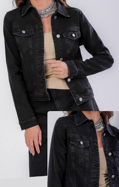 Imagem do jaqueta jeans Dardakjeans black