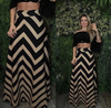 saia envelope transpassada zigzag bege