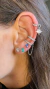 Piercing Double em Ouro Branco e Diamantes na internet