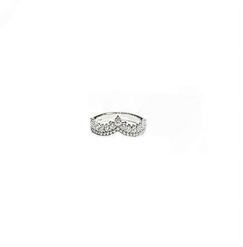 Anel coroa em Diamantes - comprar online