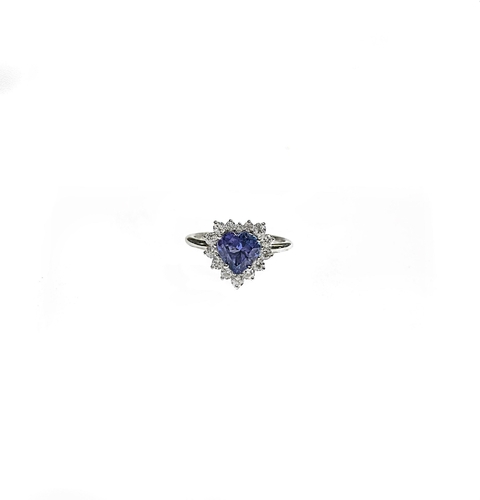 Anel Lady em Tanzanita e Diamantes - comprar online