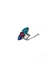 Piercing Colors em Apatita, Rubelita, Tanzanita e Diamantes - comprar online