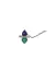 Piercing Colors em Tanzanita, Esmeralda e Diamantes