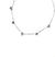 Choker Spike em Topázio Sky - comprar online