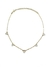 Choker Spike em Topázio Branco
