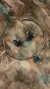 Brinco Flower Power em Topázio London Blue - loja online
