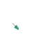 Pingente Gota em Esmeralda e Diamantes - comprar online