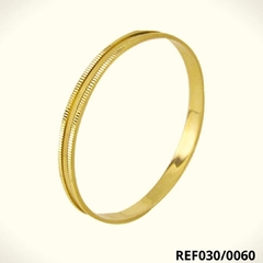 Aliança de Ouro 18k Frisada 1,80mm