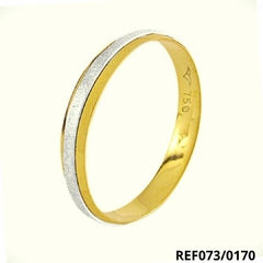 Aliança Bodas de Prata 18k 3,10mm