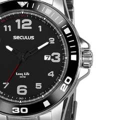 Relógio Seculus Masculino 20853G0svna1 Prata - loja online