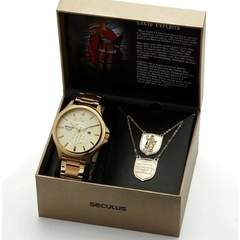 Relógio Seculus Santo Expedito Dourado 20892GPSKDA1K1 - comprar online