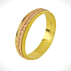 Aliança Bodas de Ouro 18k 5,00mm na internet