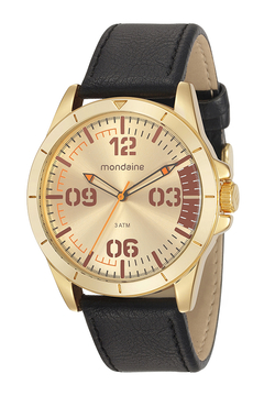 Relógio Mondaine Masculino Dourado 76702gpmvdh2
