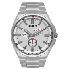 Relógio Orient Masculino Mbssm087 S1sx Prateado Branco