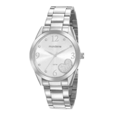 Relógio Mondaine Feminino Prata 99576L0MVNE2