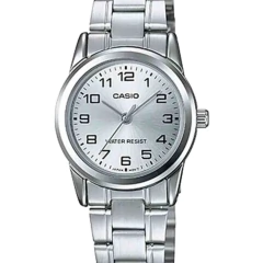Relógio Casio Feminino Prateado LTP-V001D-7BUDF