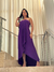 Vestido midi cetim Alls na internet