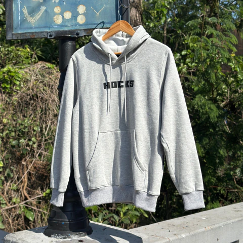 MOLETOM HOCKS LETTER MESCLA H26502