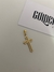 PINGENTE CRUZ PORTUGUESA VAZADA - 3,0x1,5cm - BANHADO A OURO 18K