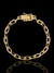 PULSEIRA CARTIE FECHO TRAVA DUPLA (7mm) - BANHADO A OURO 18k