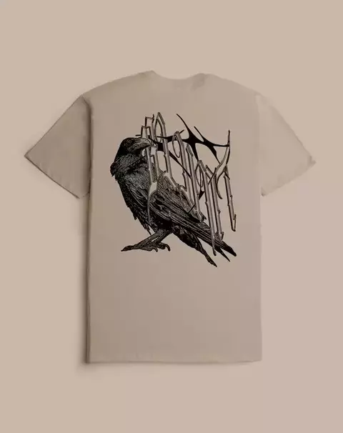 Camiseta Blunt Crow Creme - comprar online