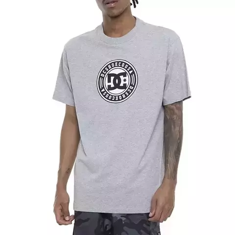 Camiseta DCSHOES VC PAPER CLIP PATCH Cinza - comprar online