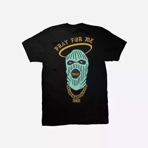 Camiseta DGK Pray For Me Black - comprar online
