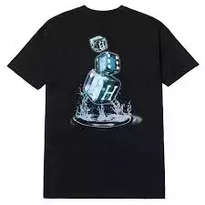 Camiseta HUF WORLDWIDE Ice Dice SS Black - comprar online