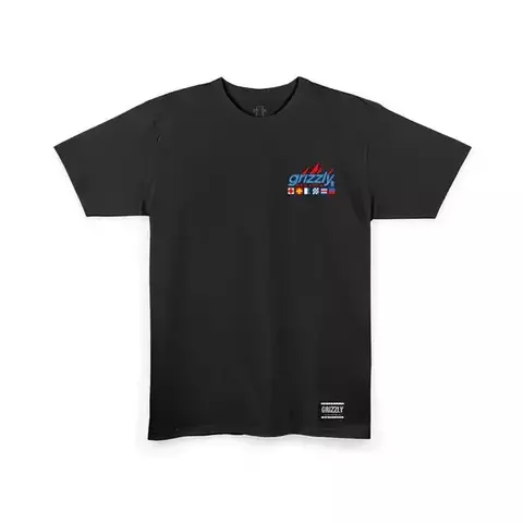 Camiseta Grizzly Regatta Preto - comprar online