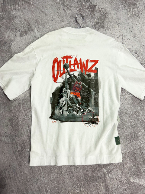 Camiseta Outlawz Vision Jump Man (White) - comprar online