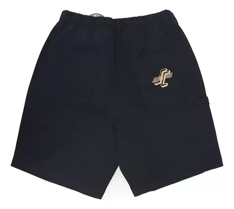 Bermuda Santa Cruz Skateboard Woodworker Elastic Short