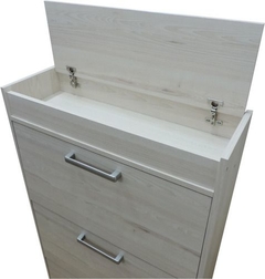 Zapatero tres puertas un cajón - comprar online