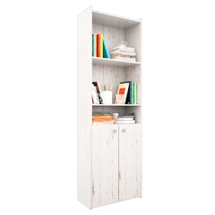 Biblioteca con puertas bajas