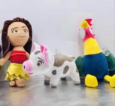 Moana y amigos x unid 20 cm aproximadamente