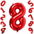 GLOBO NRO ROJO 32 PULGADAS 8