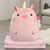 Unicornio 40cm 2en1 con manta 100x180cm