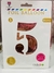 GLOBO NRO 32"ROSA GOLD 5