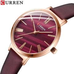 Relógio Curren Couro e Aço 9076 (sob encomenda¹)