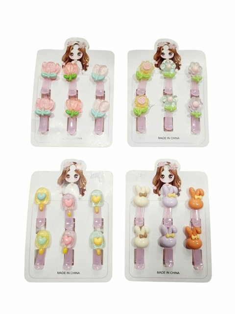 HEBILLAS CARTON X 6 UND DISEÑO