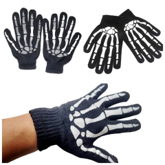 guantes calavera