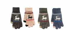 guantes touch lana gruesa