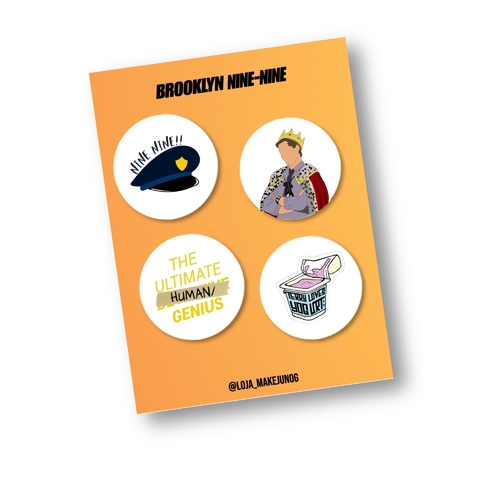Bottons - Brooklyn Nine Nine (b99)