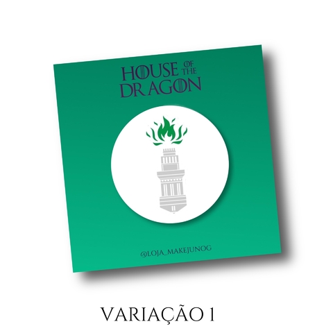 Bottons - House of the dragon (team Green)