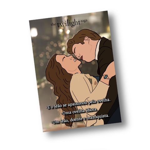 Quadro - Crepusculo (Bella e Edward)