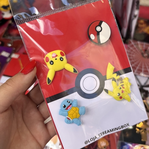 Cartela - Pin de Crocs (Pokémon ) - comprar online