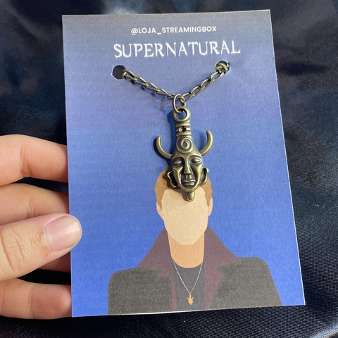 Colar - Amuleto Dean Winchester (Supernatural)