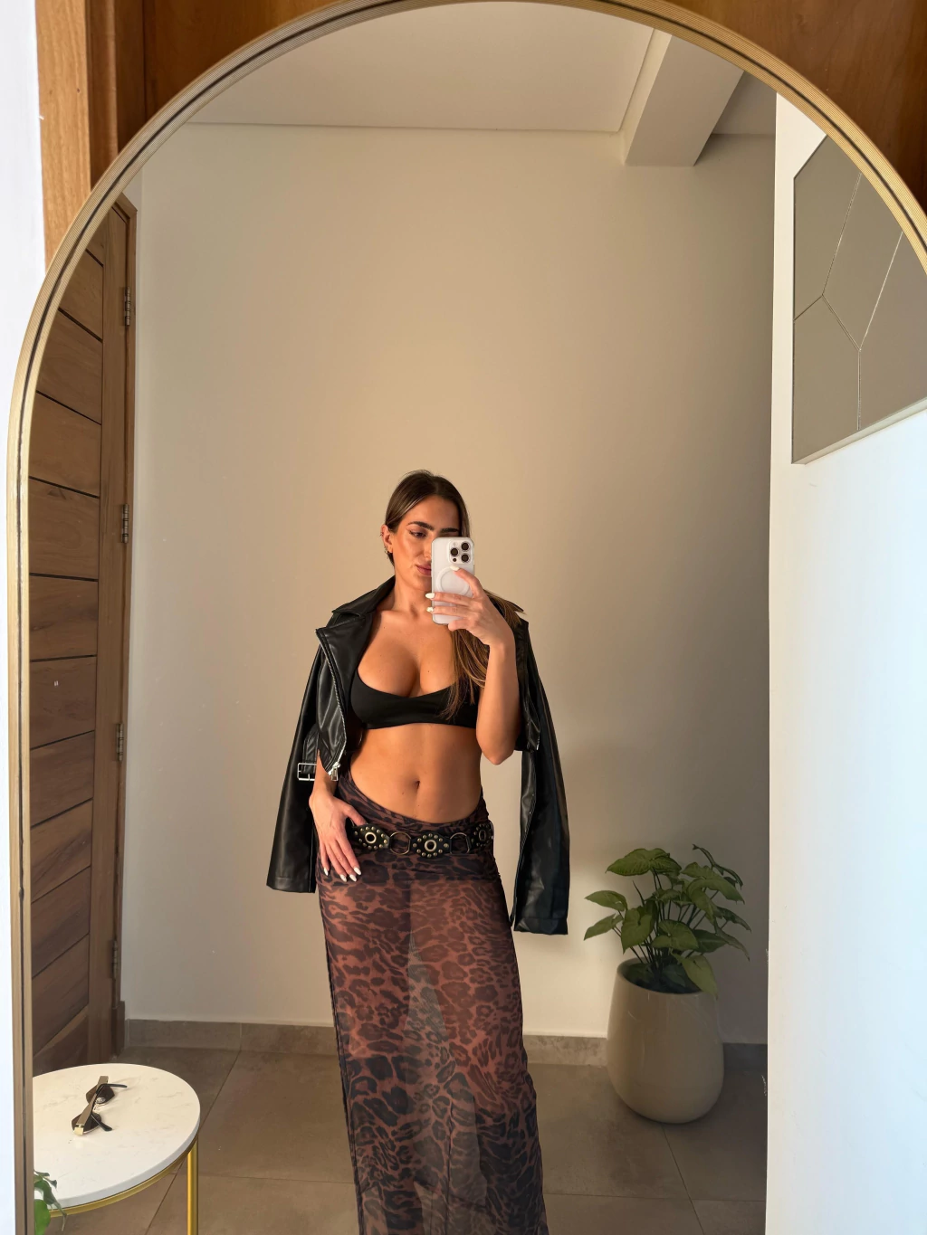 FALDA TUL PRINT