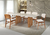 Imagem do Conjunto mesa Aurora de 2.00 x 1.02 com 6 cadeiras