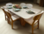 Conjunto mesa Aurora de 2.00 x 1.02 com 6 cadeiras